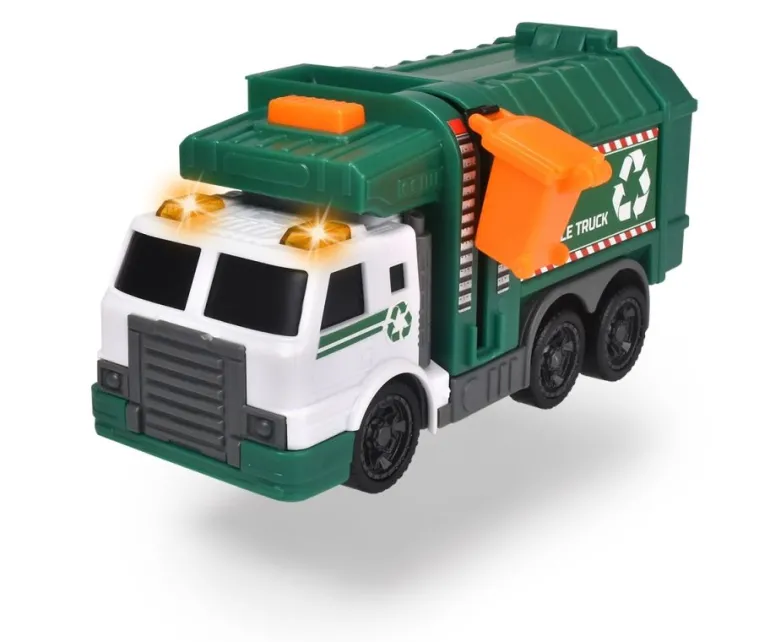 Dickie Toys - Recycling Truck mit Licht & Sound, 15 cm | Teddy Toys Kinderwelt