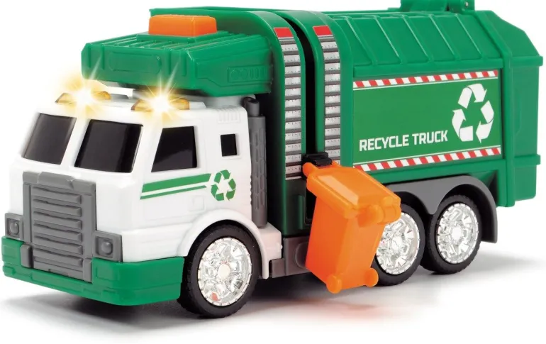 Dickie Toys - Recycling Truck mit Licht & Sound, 15 cm | Teddy Toys Kinderwelt