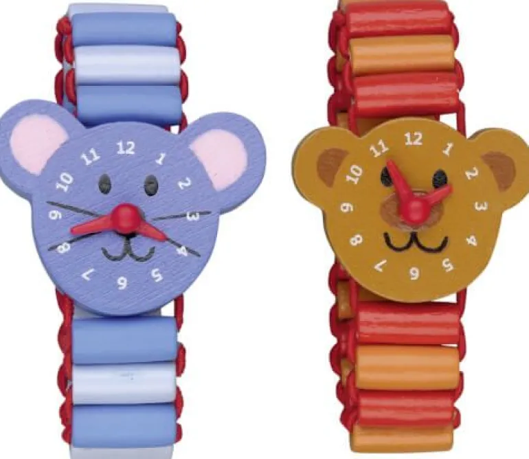 Die Lieben Sieben - Meine erste Holzuhr, sortiert | Teddy Toys Kinderwelt