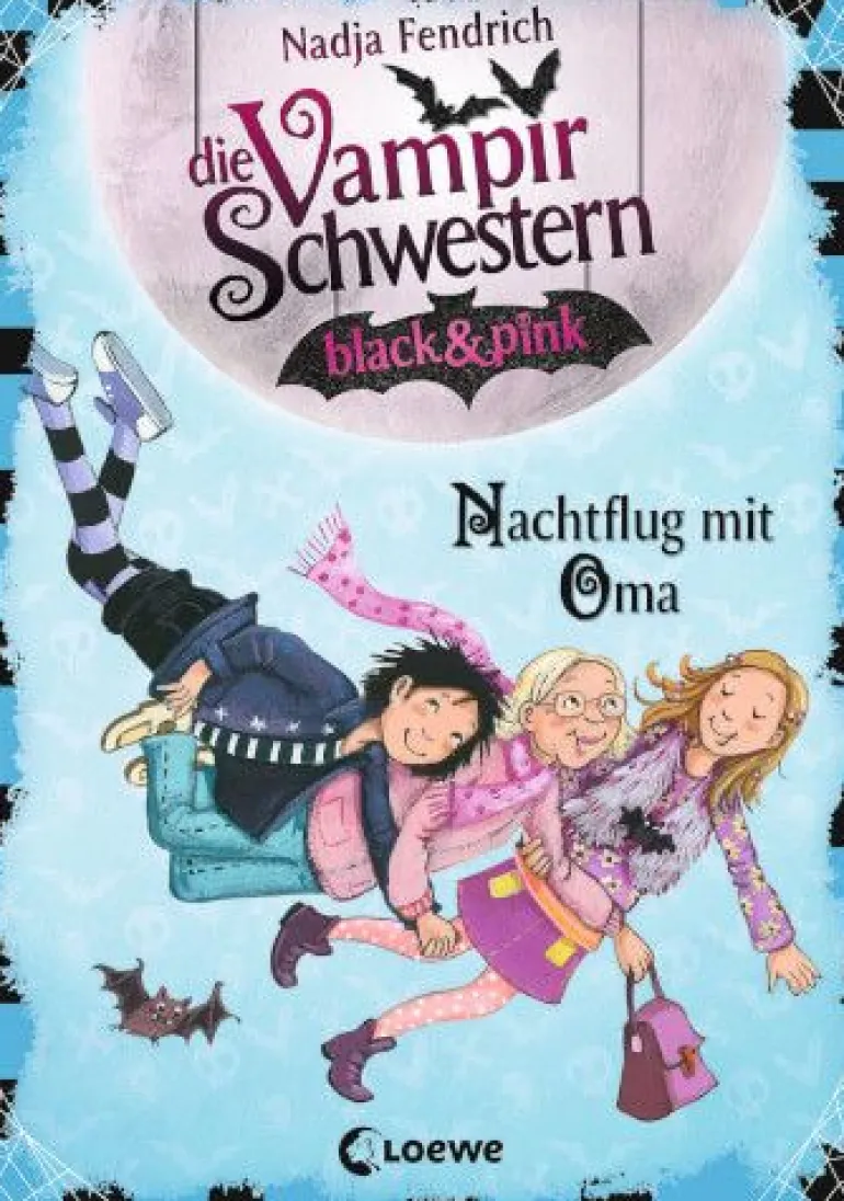 Die Vampirschwestern black & pink - Nachtflug mit Oma | Teddy Toys Kinderwelt