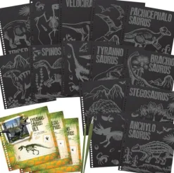 Dino Kratz- und Zeichenkunst | Teddy Toys Kinderwelt