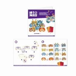 DJECO Do it yourself - Mosaik-Masken Dschungeltiere | Teddy Toys Kinderwelt