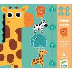 DJECO Erstes Puzzlen - Im Dschungel | Teddy Toys Kinderwelt