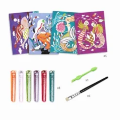 DJECO Glitzersand - Meerjungfrauen | Teddy Toys Kinderwelt