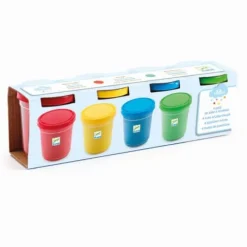 DJECO Knete - 4 Dosen Knete | Teddy Toys Kinderwelt