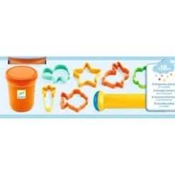 DJECO Knete - Knetset mit Plätzchenausstecher & Kneteroller | Teddy Toys Kinderwelt