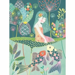 DJECO Kratzbilder - Der Teich | Teddy Toys Kinderwelt