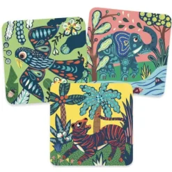 DJECO Kratzbilder - Große Tiere | Teddy Toys Kinderwelt