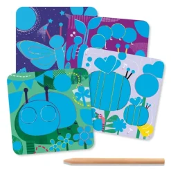 DJECO Kratzbilder 3-6: Käfer | Teddy Toys Kinderwelt