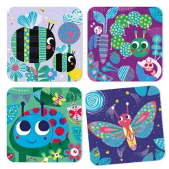 DJECO Kratzbilder 3-6: Käfer | Teddy Toys Kinderwelt