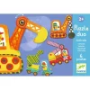 DJECO Lernspiele - Puzzle duo Bewegte Fahrzeuge | Teddy Toys Kinderwelt