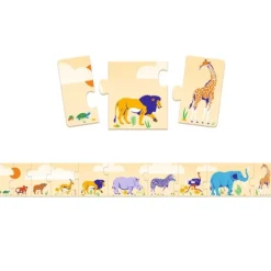 DJECO Lernspiele: Puzzle Klein & Groß | Teddy Toys Kinderwelt