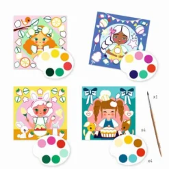 DJECO Malbuch - Snacktime | Teddy Toys Kinderwelt