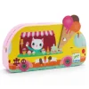 DJECO Puzzle - Ice cream truck, 16 Teile | Teddy Toys Kinderwelt