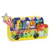 DJECO Puzzle: Regenbogenbus - 16 Stk. | Teddy Toys Kinderwelt