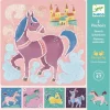 DJECO Schablonen - Pferde | Teddy Toys Kinderwelt