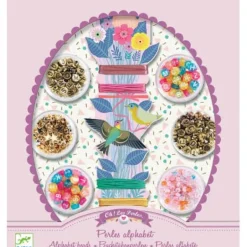 DJECO Schmuck basteln - Buchstaben | Teddy Toys Kinderwelt