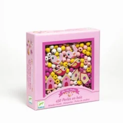 DJECO Schmuck basteln - Holzperlen, Vögel | Teddy Toys Kinderwelt