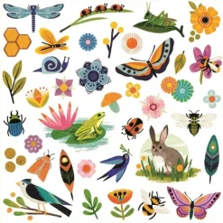 DJECO Sticker - Garten | Teddy Toys Kinderwelt