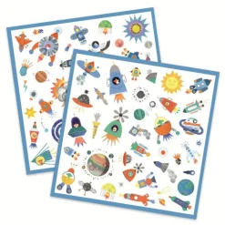 DJECO Sticker - Interstellar | Teddy Toys Kinderwelt
