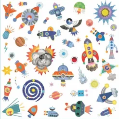 DJECO Sticker - Interstellar | Teddy Toys Kinderwelt