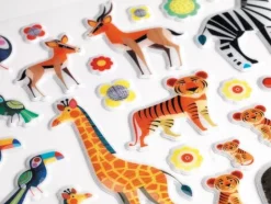 DJECO Sticker - Tiere und Tierbabies | Teddy Toys Kinderwelt