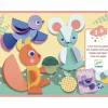 DJECO Stickerbilder: Rundherum | Teddy Toys Kinderwelt