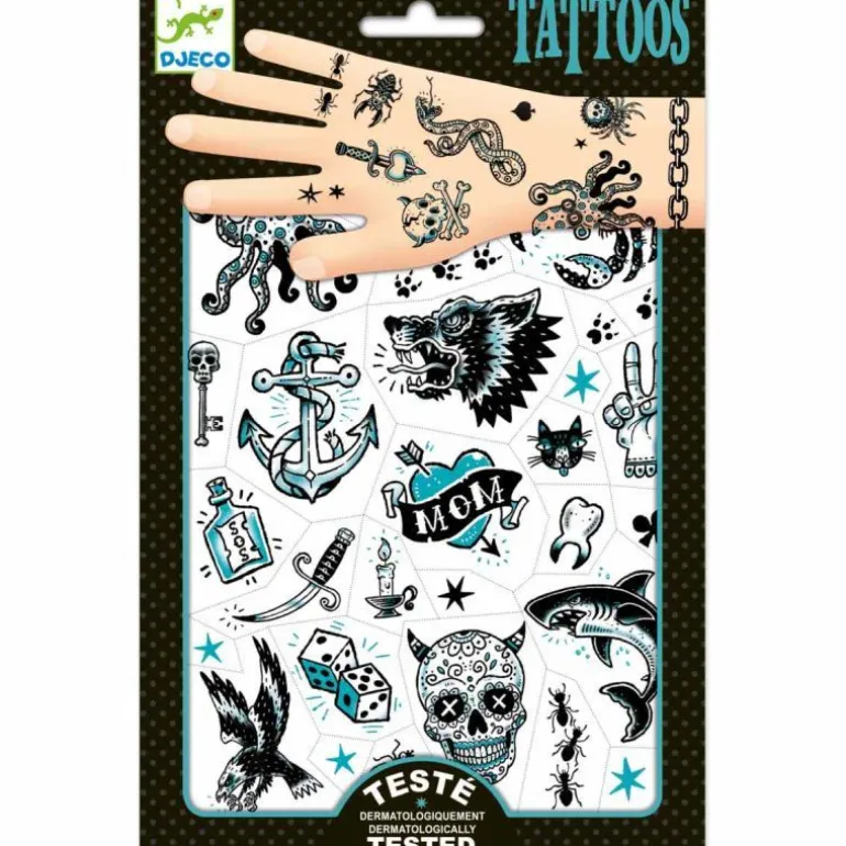 DJECO Tattoos - Dark side | Teddy Toys Kinderwelt