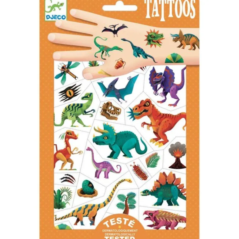 DJECO Tattoos - Dino Club | Teddy Toys Kinderwelt