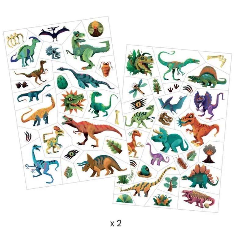 DJECO Tattoos - Dino Club | Teddy Toys Kinderwelt