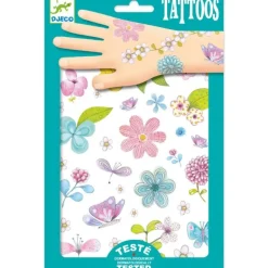DJECO Tattoos - Fair flowers of the field | Teddy Toys Kinderwelt