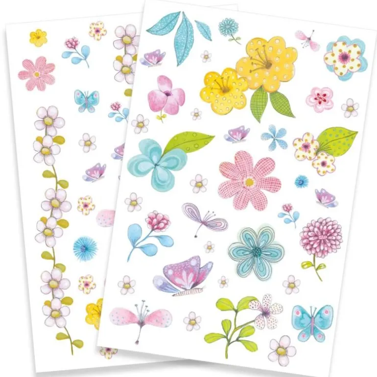 DJECO Tattoos - Fair flowers of the field | Teddy Toys Kinderwelt