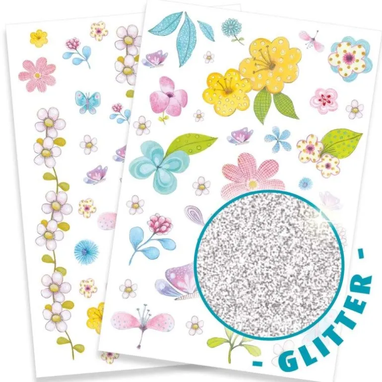 DJECO Tattoos - Fair flowers of the field | Teddy Toys Kinderwelt