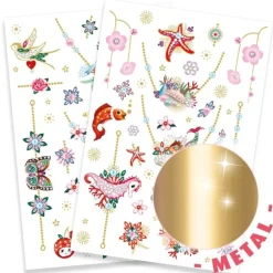 DJECO Tattoos - Fiona's Jewels | Teddy Toys Kinderwelt