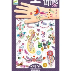 DJECO Tattoos - Paradiesvögel | Teddy Toys Kinderwelt