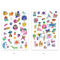 DJECO Tattoos - Regenbogen | Teddy Toys Kinderwelt