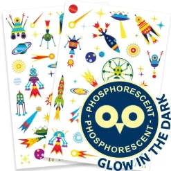 DJECO Tattoos - Space oddity | Teddy Toys Kinderwelt