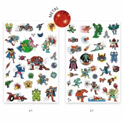 DJECO Tattoos - Superhelden | Teddy Toys Kinderwelt