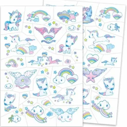 DJECO Tattoos - Unicorns | Teddy Toys Kinderwelt