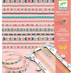 DJECO Weben mit Perlen - Kleine Perlen | Teddy Toys Kinderwelt