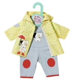 Dolly Moda - Latzhose mit Regenjacke, 36 cm | Puppenkleidung | Puppen & Zubehör | Spielzeug | Teddy Toys Kinderwelt