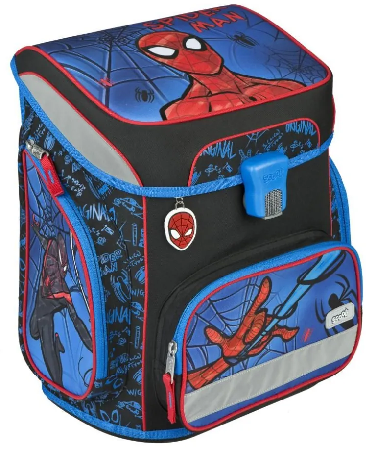 EasyFit Schulranzen Set, 5tlg.Spider-Man | Teddy Toys Kinderwelt