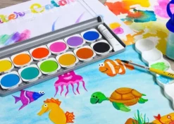 Eberhard Faber - Deckfarbkasten Winner 12er | Teddy Toys Kinderwelt