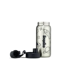 Edelstahl Trinkflasche Schwarz | Teddy Toys Kinderwelt