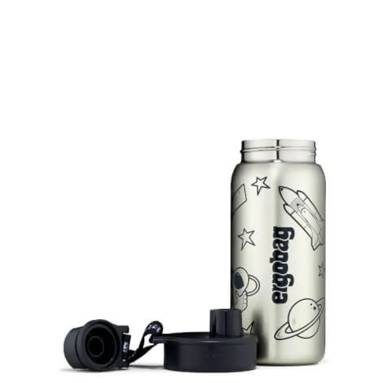 Edelstahl Trinkflasche Schwarz | Teddy Toys Kinderwelt