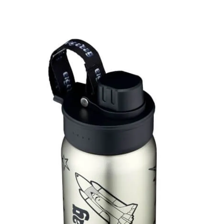 Edelstahl Trinkflasche Schwarz | Teddy Toys Kinderwelt