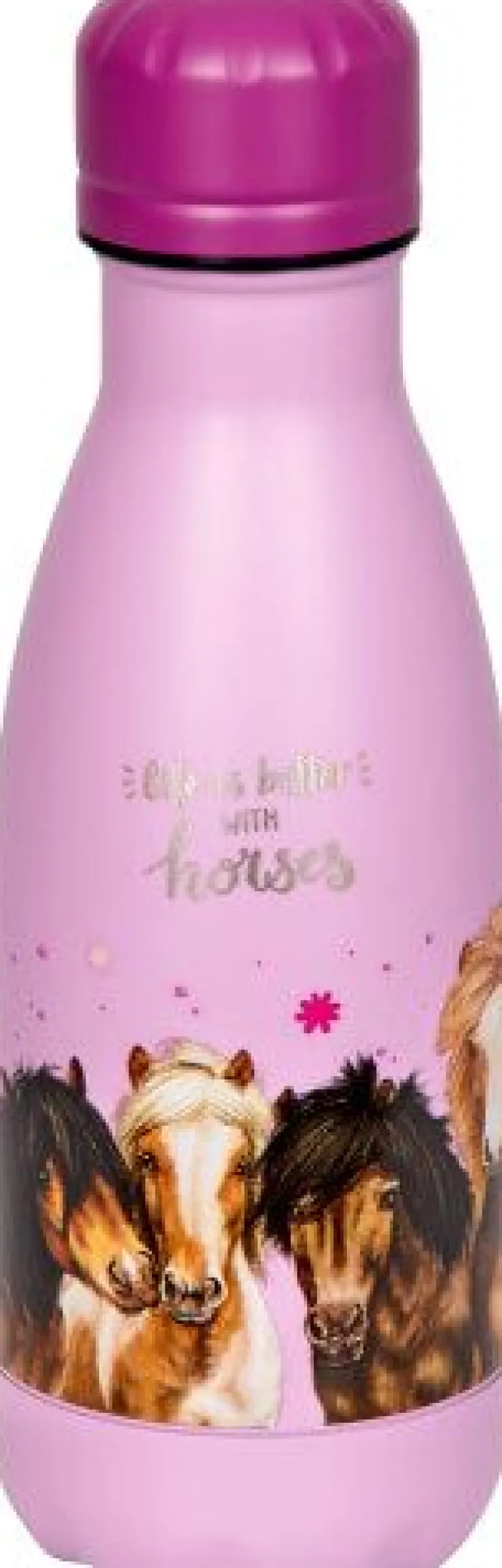 Edelstahlflasche - Pferdefreunde (ca. 0,4 l) | Teddy Toys Kinderwelt