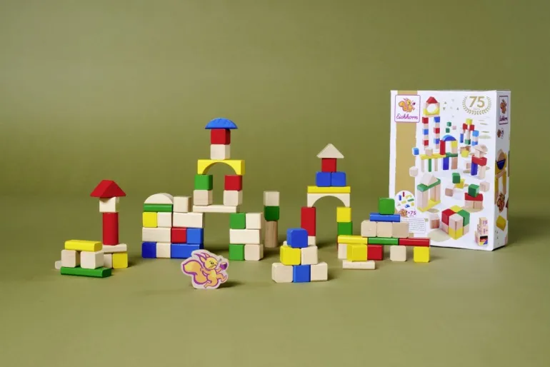EH Holzbausteine 75 Jahre | Teddy Toys Kinderwelt