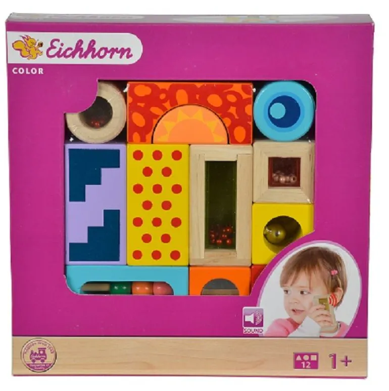 Eichhorn - Color Soundbausteine 12tlg | Teddy Toys Kinderwelt