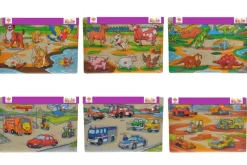 Eichhorn - Steckpuzzle aus Holz, sortiert | Teddy Toys Kinderwelt